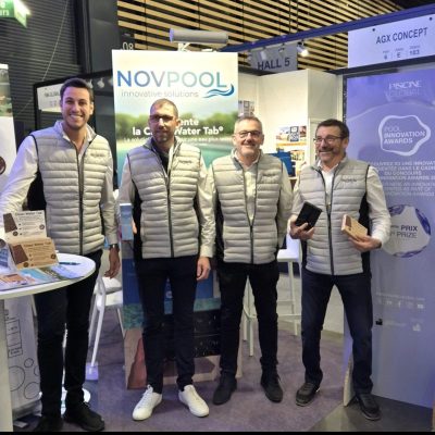 L'équipe Novpool au Salon de Lyon 2024